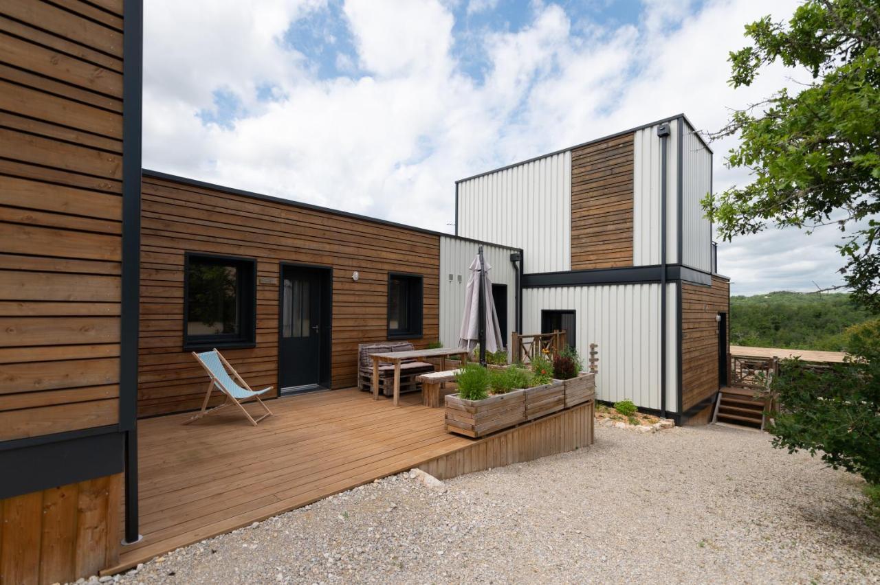 Lot En Dock 3 Logements Atypiques Et Ecologiques En Vallee De La Dordogne Суйак Экстерьер фото